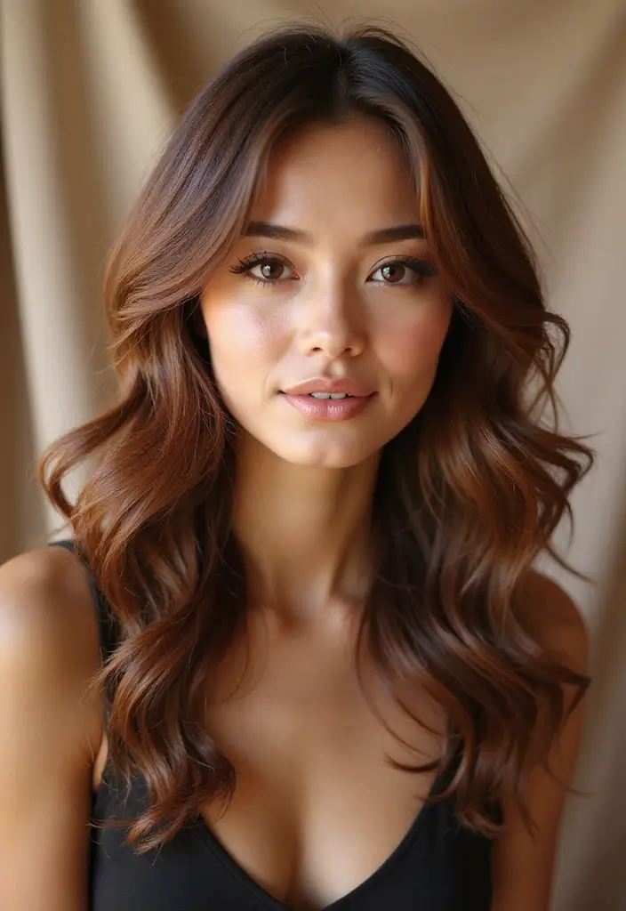 50 Hair Color Ideas for Brunettes That Always Work 24 50 Hair Color Ideas for Brunettes That Always Work - 24. Caramel Brown