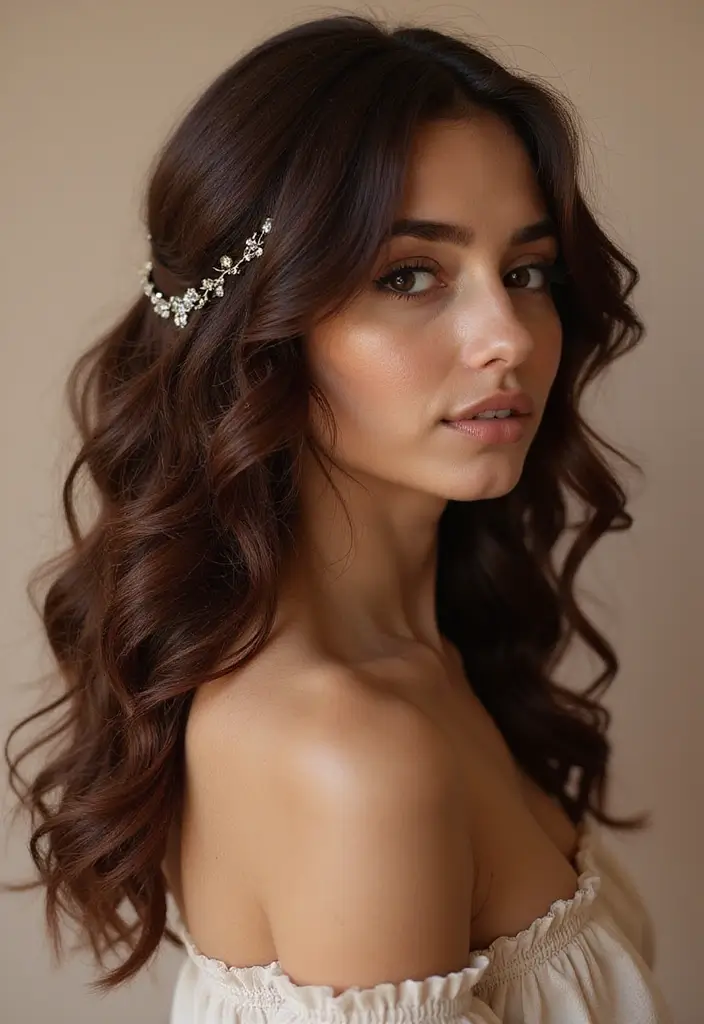 50 Hair Color Ideas for Brunettes That Always Work 25 50 Hair Color Ideas for Brunettes That Always Work - 25. Dark Mahogany