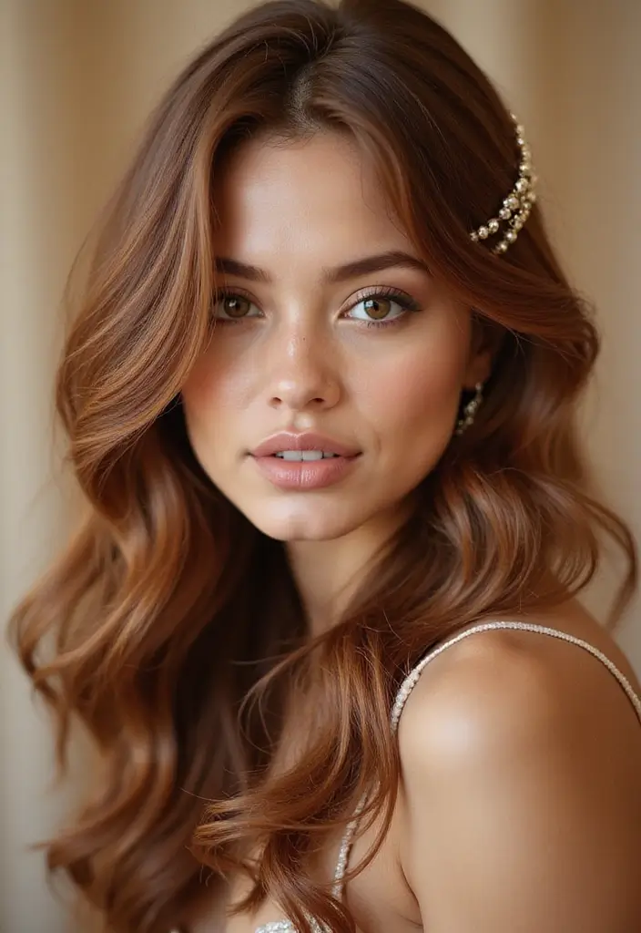 50 Hair Color Ideas for Brunettes That Always Work 32 50 Hair Color Ideas for Brunettes That Always Work - 32. Light Cinnamon Brown