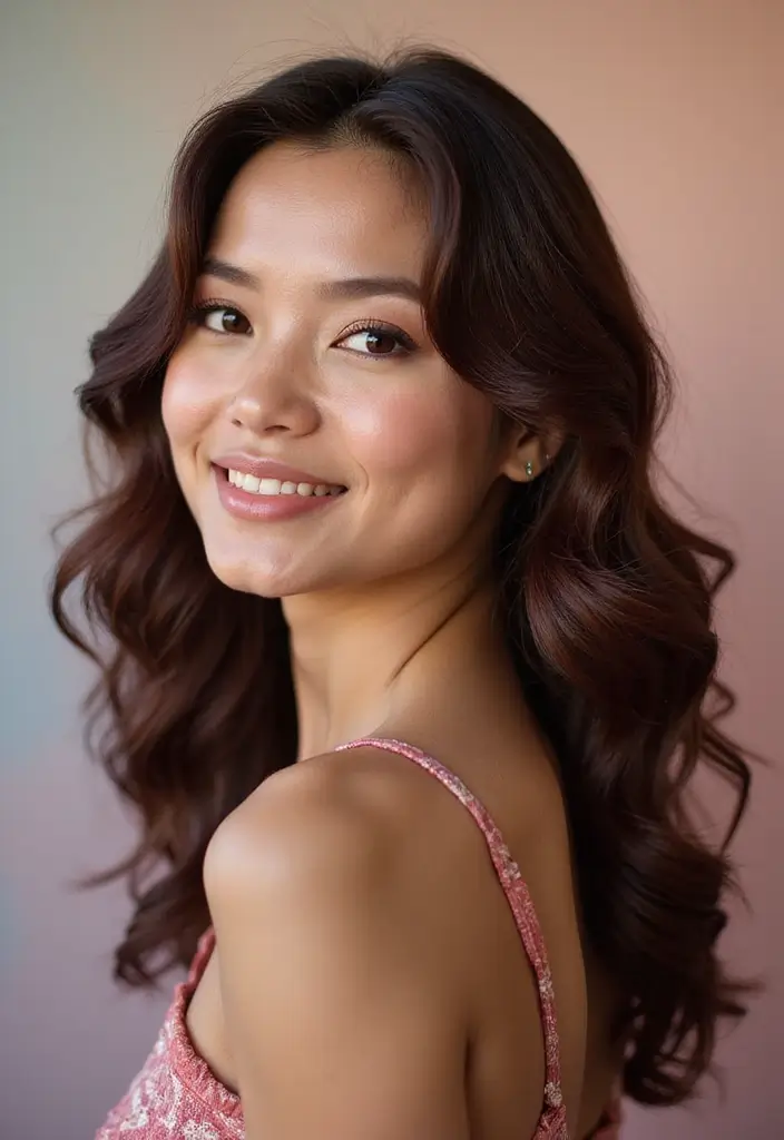 50 Hair Color Ideas for Brunettes That Always Work 39 50 Hair Color Ideas for Brunettes That Always Work - 39. Plum Brown