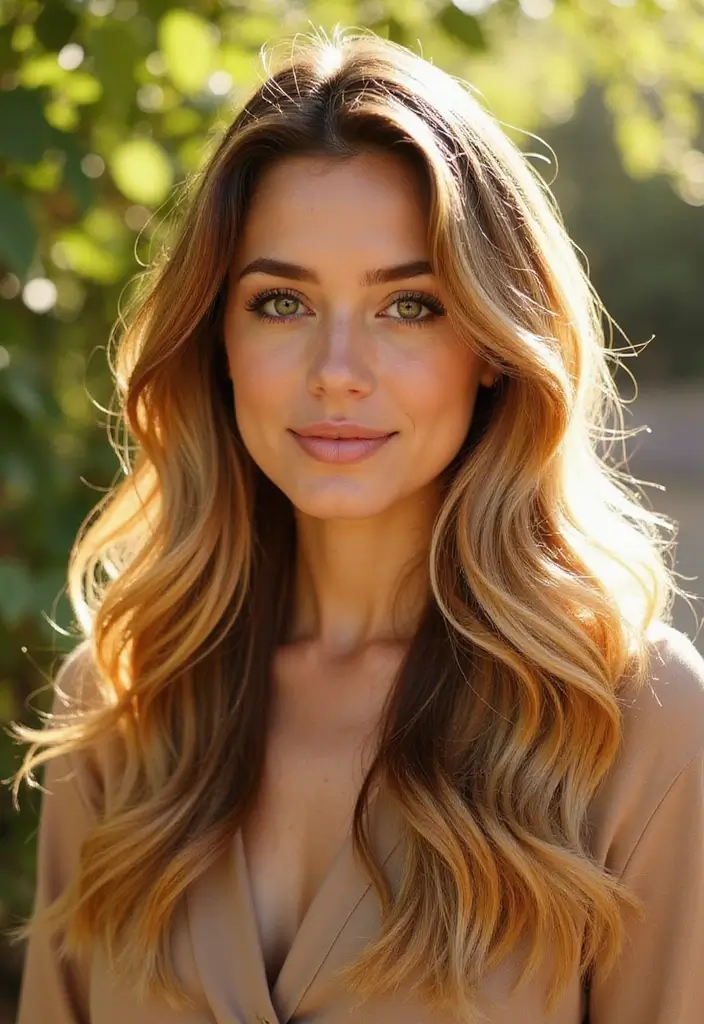 50 Hair Color Ideas for Brunettes That Always Work 4 50 Hair Color Ideas for Brunettes That Always Work - 4. Golden Brown Ombre