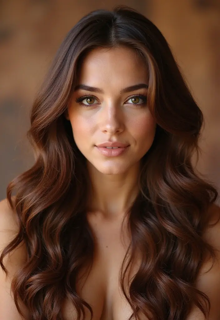 50 Hair Color Ideas for Brunettes That Always Work 45 50 Hair Color Ideas for Brunettes That Always Work - 45. Burnt Brown