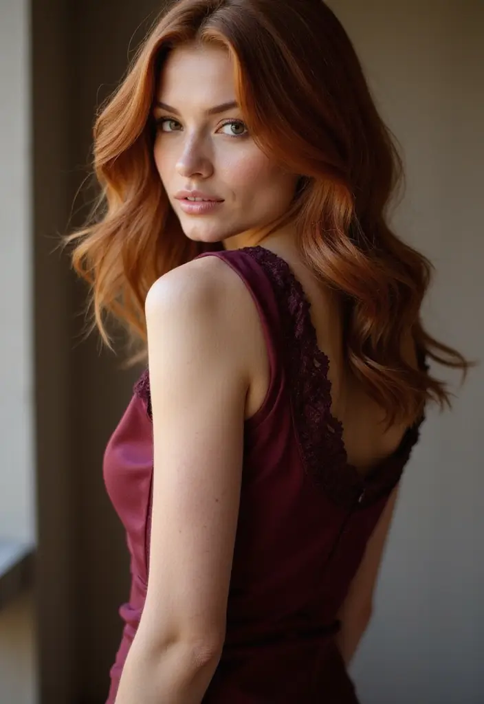 50 Hair Color Ideas for Brunettes That Always Work 48 50 Hair Color Ideas for Brunettes That Always Work - 48. Rich Red Brown