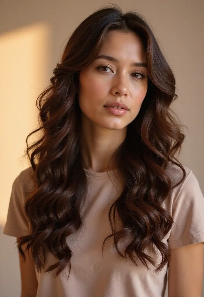 50 Hair Color Ideas for Brunettes That Always Work 5 50 Hair Color Ideas for Brunettes That Always Work - 5. Warm Espresso Brown