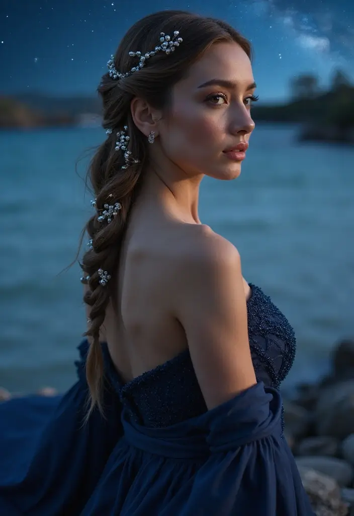 50 Hairstyles for Long Hair That Look Gorgeous Every Day 16 50 Hairstyles for Long Hair That Look Gorgeous Every Day - 16. Starry Night Braid