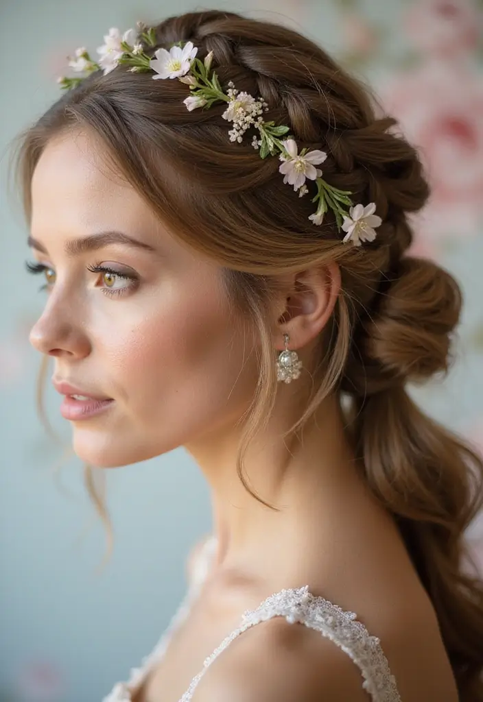 50 Hairstyles for Long Hair That Look Gorgeous Every Day 2 50 Hairstyles for Long Hair That Look Gorgeous Every Day - 2. Braided Crown
