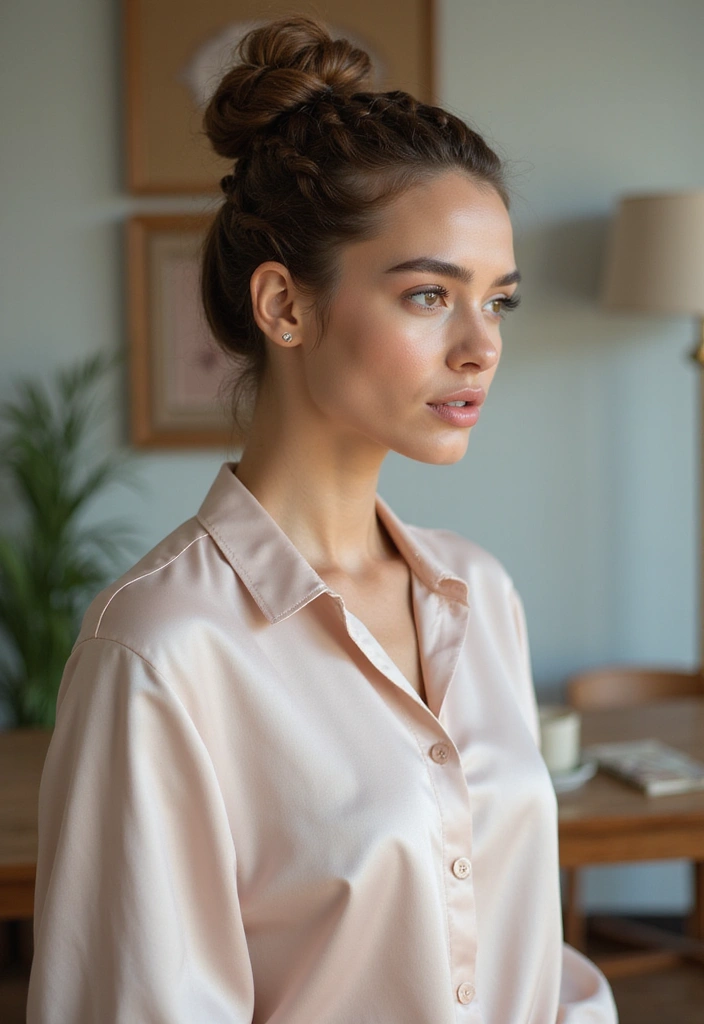 50 Hairstyles for Long Hair That Look Gorgeous Every Day 21 50 Hairstyles for Long Hair That Look Gorgeous Every Day - 20. Artistic Knotted Updo