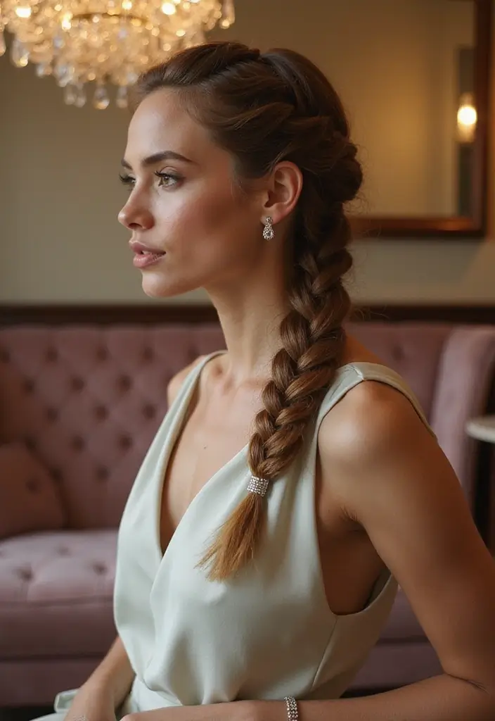 50 Hairstyles for Long Hair That Look Gorgeous Every Day 33 50 Hairstyles for Long Hair That Look Gorgeous Every Day - 32. Elegant Knotted Braid
