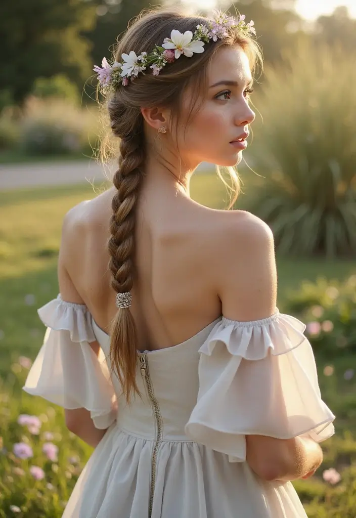 50 Hairstyles for Long Hair That Look Gorgeous Every Day 37 50 Hairstyles for Long Hair That Look Gorgeous Every Day - 36. Twisted Halo Braid