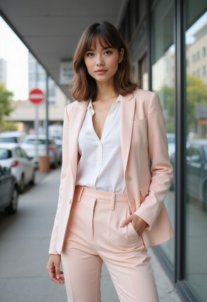 50 Hairstyles for Straight Hair That Always Look Polished - 23. Straight Hair with Layered Bangs