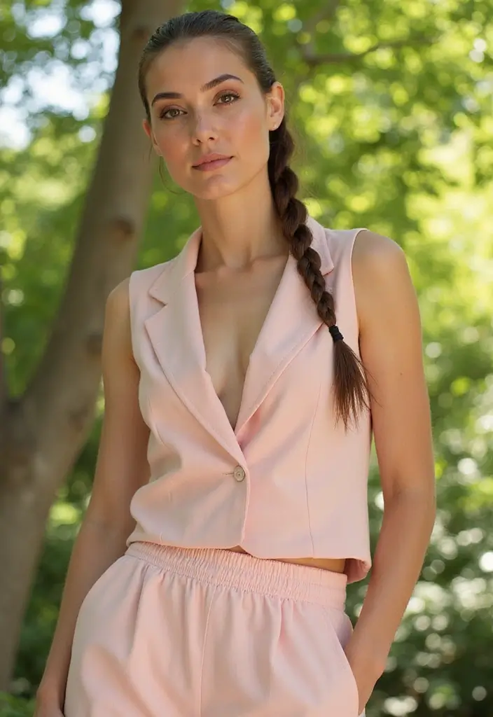 50 Hairstyles for Straight Hair That Always Look Polished - 46. Straight Hair with a Simple Box Braid