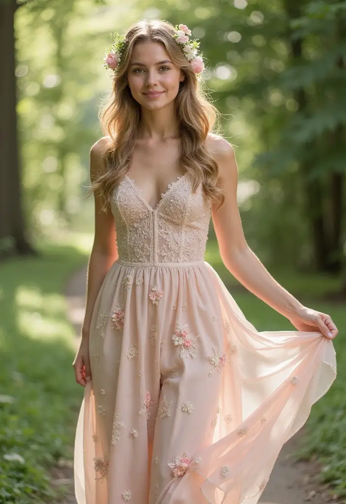 50 Half Up Half Down Bow Hairstyles That Look Cute - 31. Romantic Loose Bow