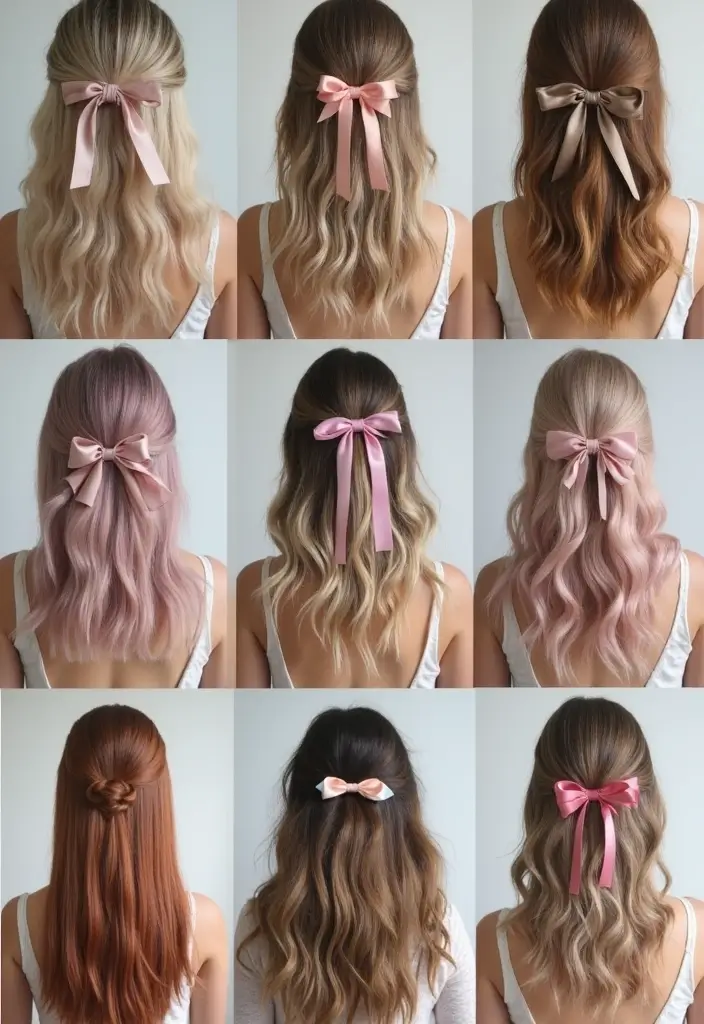 50 Half Up Half Down Bow Hairstyles That Look Cute - Conclusion