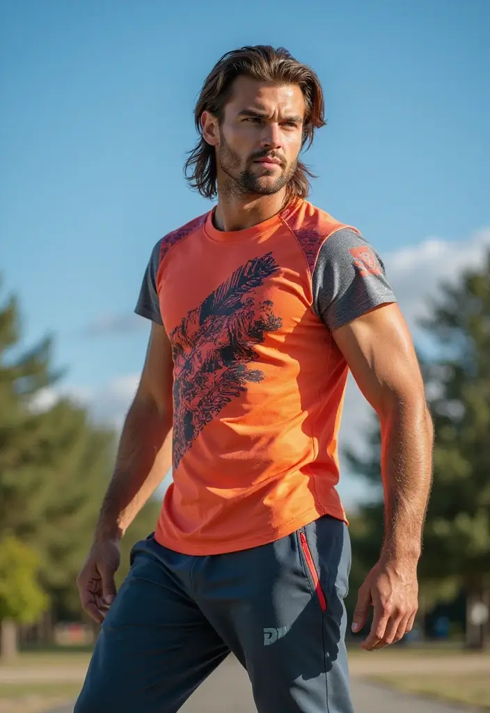50 Modern Mullet Hairstyles for Men That Stand Out - 15. Sporty Mullet