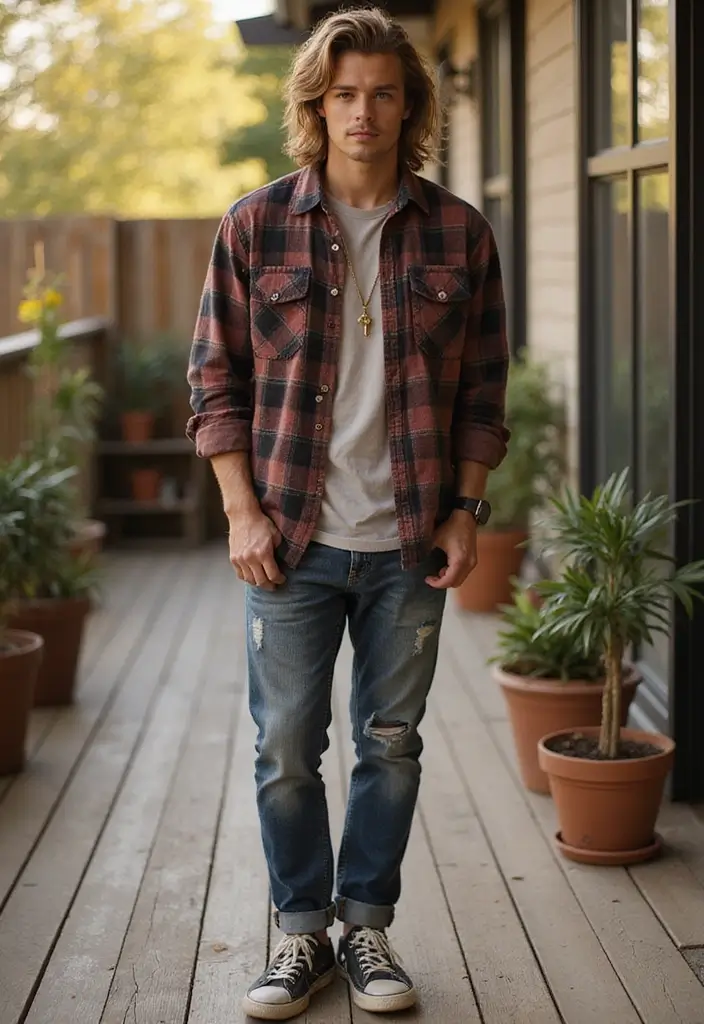 50 Modern Mullet Hairstyles for Men That Stand Out - 16. Perfectly Messy Mullet