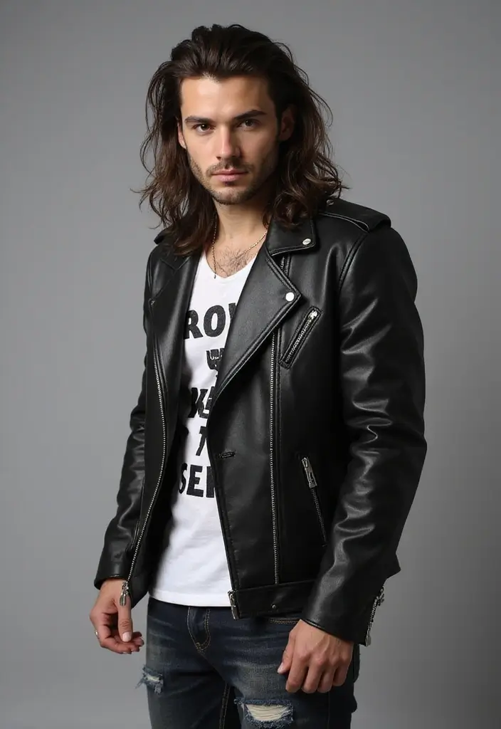 50 Modern Mullet Hairstyles for Men That Stand Out - 5. Long Mullet