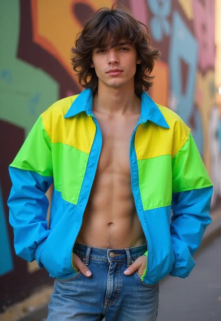 50 Mullet Hairstyles for Men with Straight Hair That Stand Out - 21. Layered Mullet with Fringe