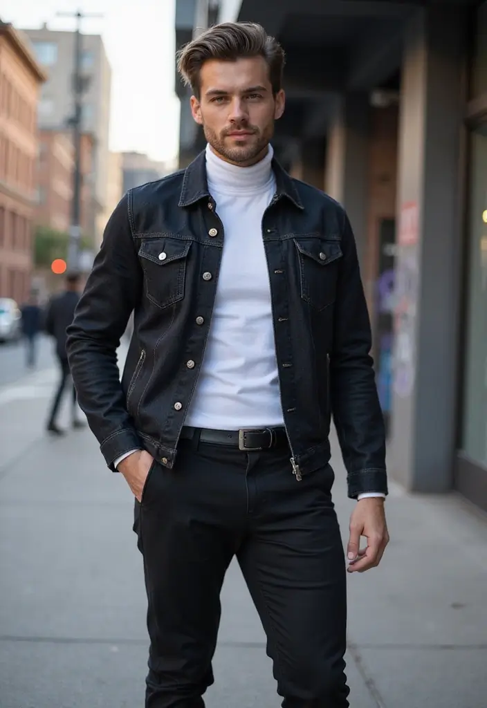 50 Mullet Hairstyles for Men with Straight Hair That Stand Out - 26. Mullet with Tapered Sides