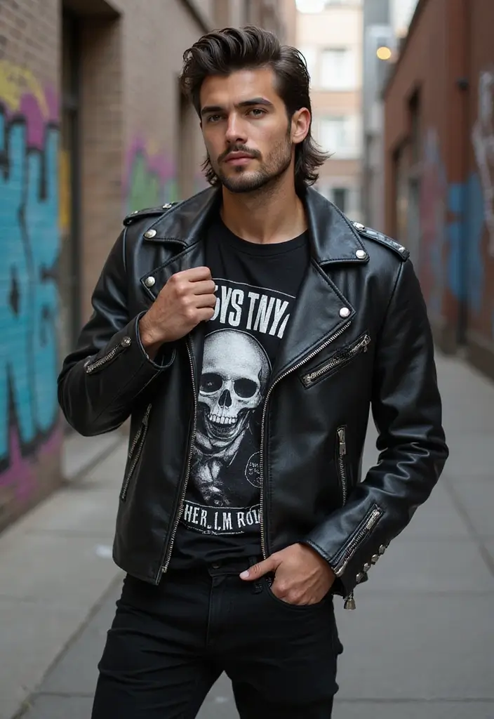 50 Mullet Hairstyles for Men with Straight Hair That Stand Out - 28. Cropped Mullet