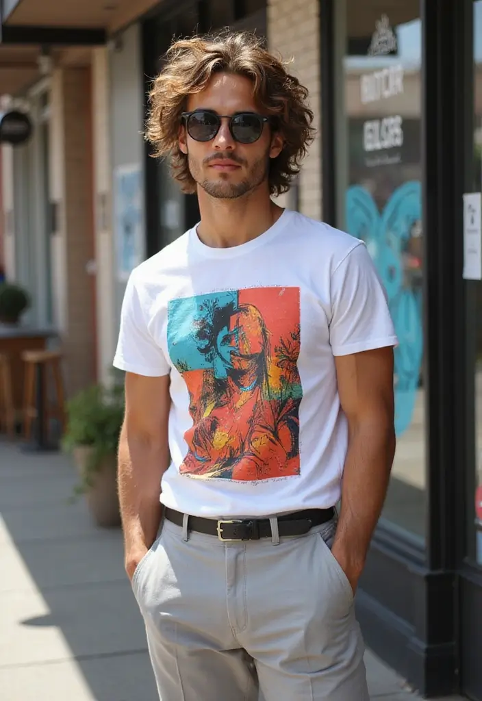 50 Mullet Hairstyles for Men with Straight Hair That Stand Out - 4. Curly Mullet Twist