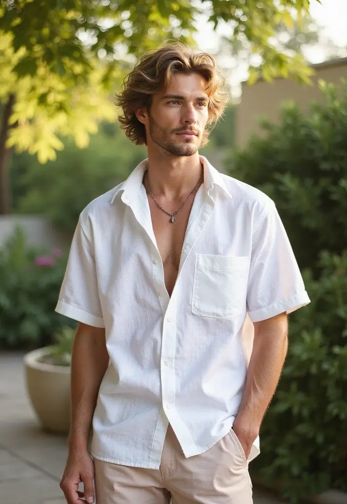 50 Mullet Hairstyles for Men with Straight Hair That Stand Out - 43. Feathered Mullet Layers