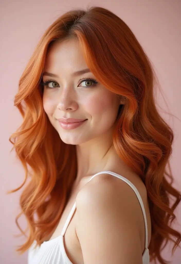 50 Natural Hair Color Ideas for a Fresh Everyday Look 26 50 Natural Hair Color Ideas for a Fresh Everyday Look - 25. Warm Ginger