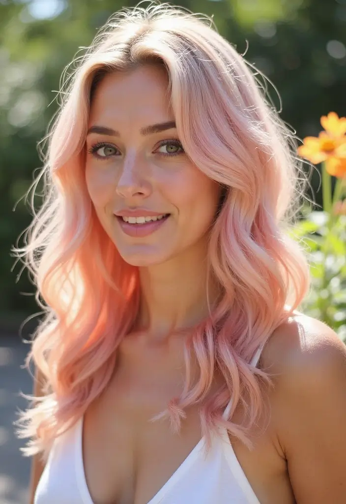 50 Natural Hair Color Ideas for a Fresh Everyday Look 45 50 Natural Hair Color Ideas for a Fresh Everyday Look - 44. Light Strawberry Ombre