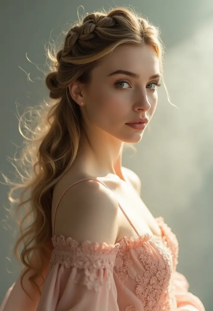 50 Packing Gel Hairstyles with Attachment That Turn Heads 29 50 Packing Gel Hairstyles with Attachment That Turn Heads - 29. Twisted Crown with Braided Ends