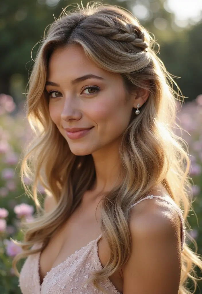 50 Packing Gel Hairstyles with Attachment That Turn Heads 45 50 Packing Gel Hairstyles with Attachment That Turn Heads - 45. Romantic Loose Waves with Half-Braids