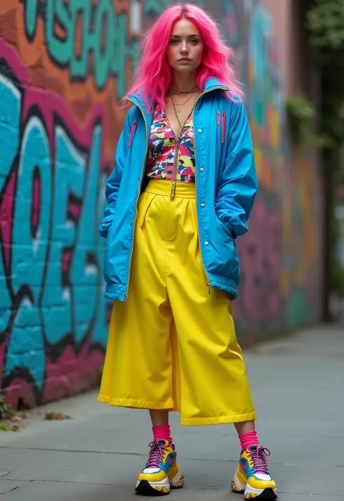 50 Pink Hair Color Ideas That Make a Bold Statement - 11. Neon Pink Pop