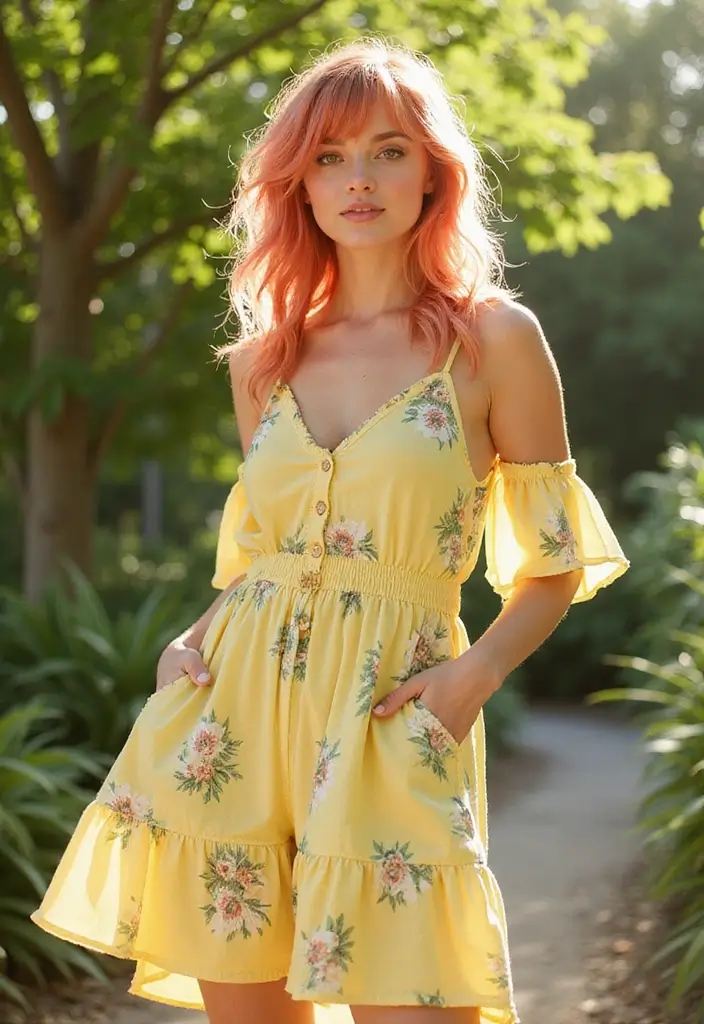 50 Pink Hair Color Ideas That Make a Bold Statement - 15. Coral Pink Delight
