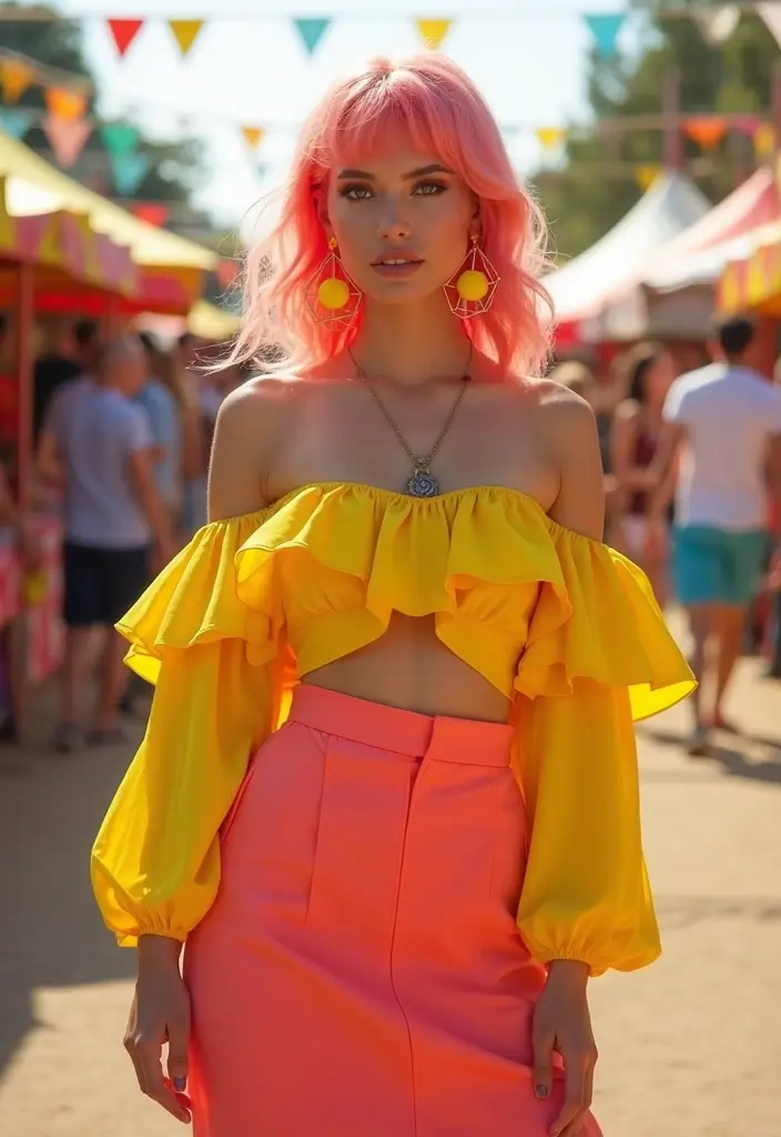 50 Pink Hair Color Ideas That Make a Bold Statement - 16. Poppy Pink
