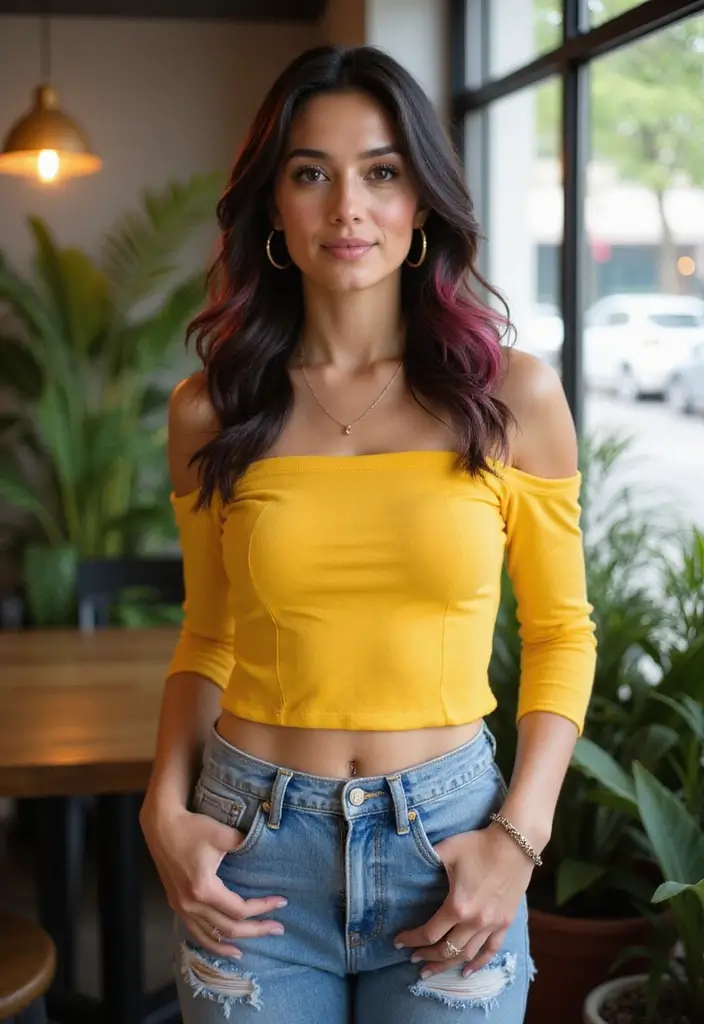 50 Pink Hair Color Ideas That Make a Bold Statement - 19. Surprise Pink Highlights