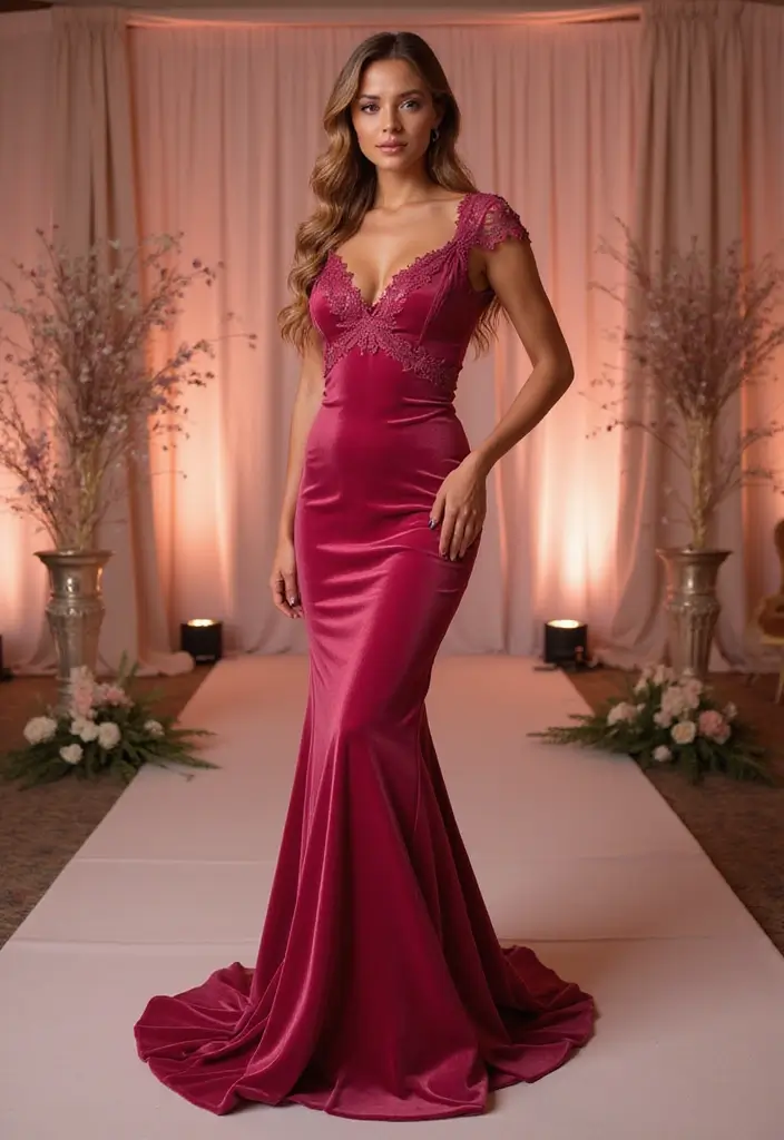 50 Pink Hair Color Ideas That Make a Bold Statement - 25. Pink Velvet Elegance