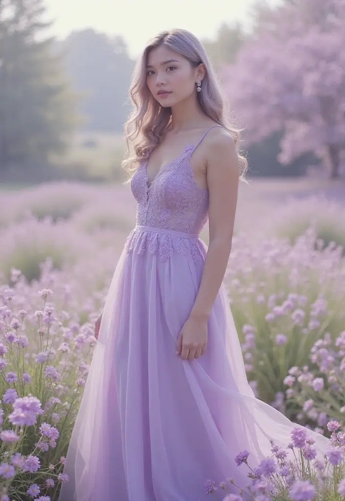 50 Purple Hair Color Ideas That Look Creative and Fun - 23. Ethereal Lilac
