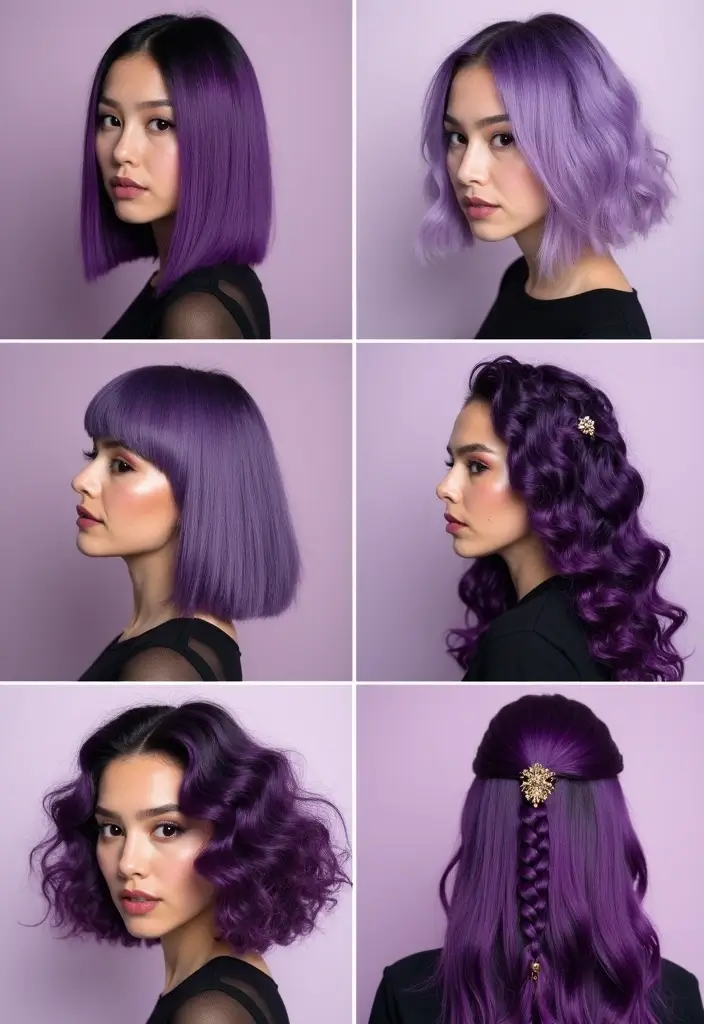50 Purple Hair Color Ideas That Look Creative and Fun - Conclusion