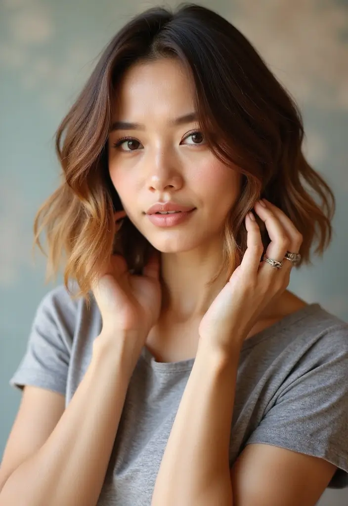 50 Short Bob Hairstyles for Women That Always Look Chic - 11. Ombre Bob