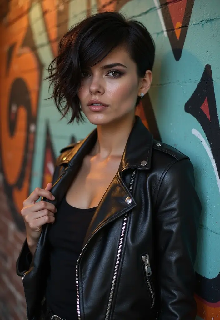 50 Short Bob Hairstyles for Women That Always Look Chic - 25. Edgy Pixie Bob