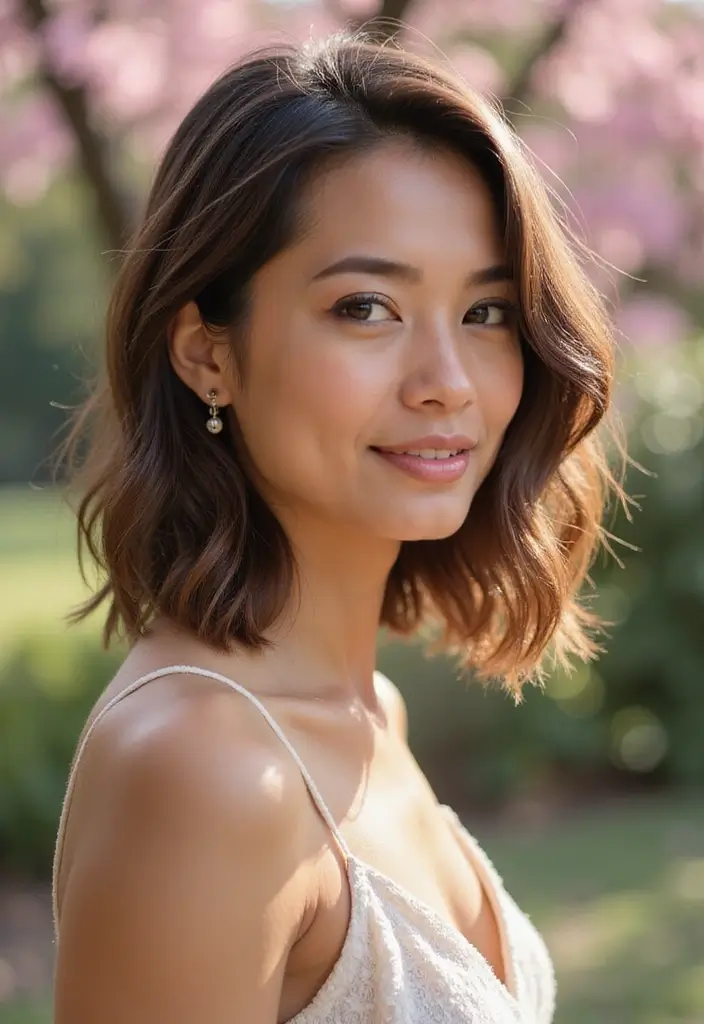50 Short Bob Hairstyles for Women That Always Look Chic - 28. Waterfall Bob