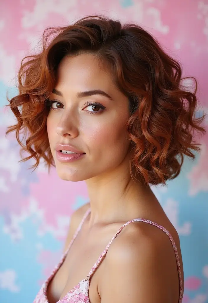 50 Short Bob Hairstyles for Women That Always Look Chic - 36. Boldly Curled Bob