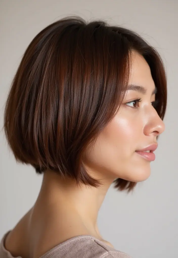 50 Short Bob Hairstyles for Women That Always Look Chic - 39. The Tapered Bob
