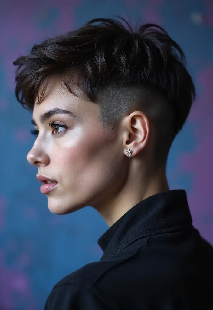 50 Short Bob Hairstyles for Women That Always Look Chic - 48. The Pixie Bob with Undercut