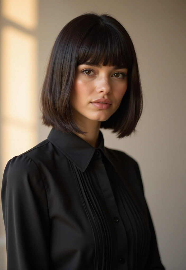 50 Short Bob Hairstyles for Women That Always Look Chic - 49. The Polished Bob