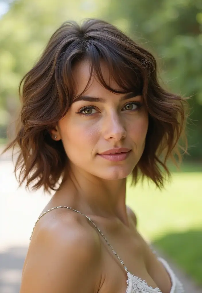 50 Short Bob Hairstyles for Women That Always Look Chic - 7. Messy Bob