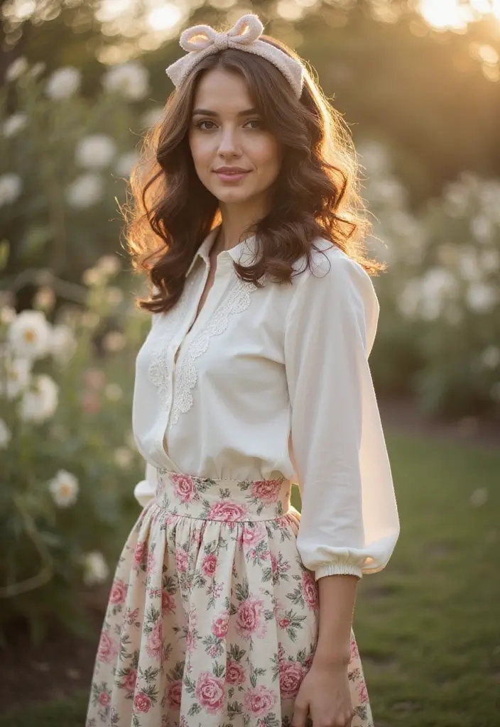 50 Short Curly Hair Hairstyles That Look Adorable 24 50 Short Curly Hair Hairstyles That Look Adorable - 23. Curls with a Retro Headband