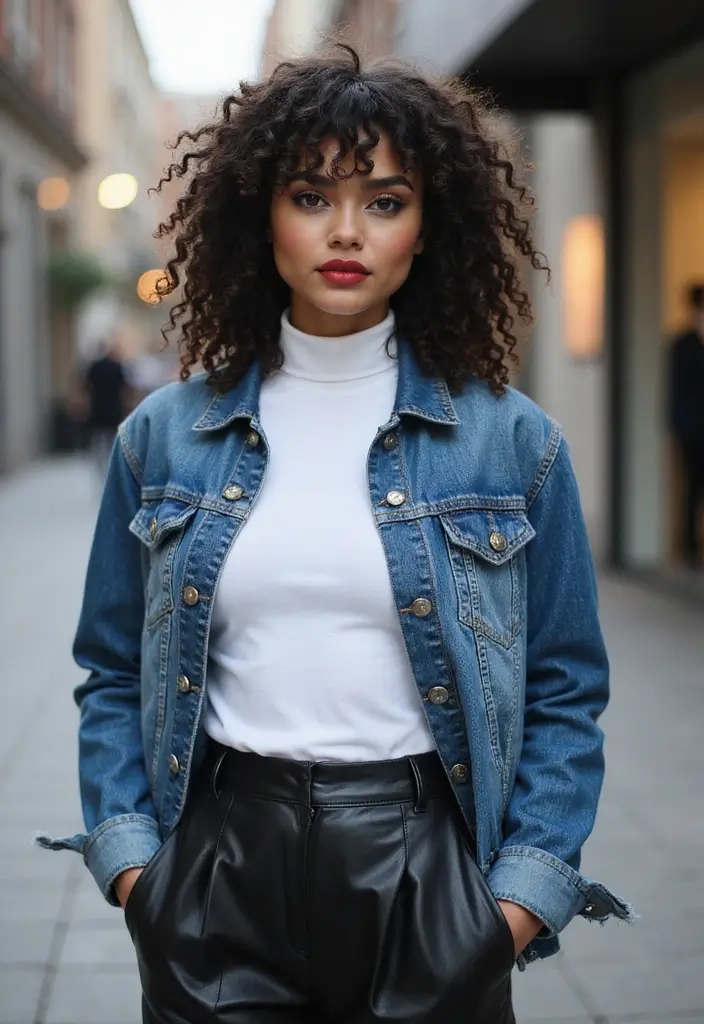 50 Short Curly Hair Hairstyles That Look Adorable 28 50 Short Curly Hair Hairstyles That Look Adorable - 27. Curly Fringe