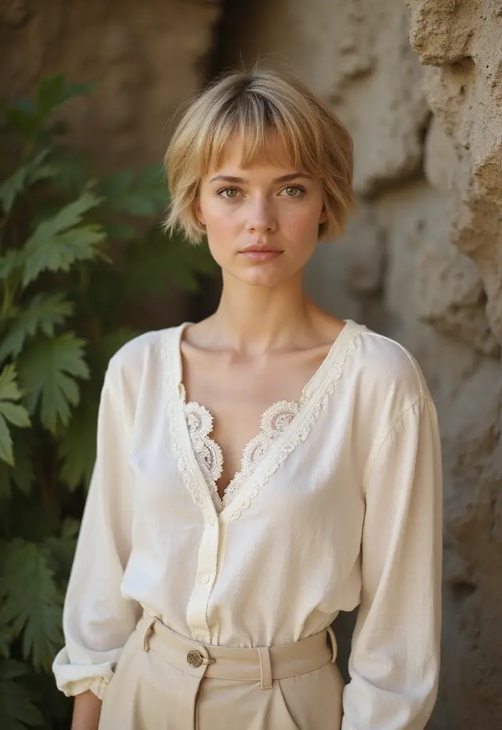 50 Short Hair Color Ideas That Instantly Upgrade Your Look - 37. Sandstone Pixie