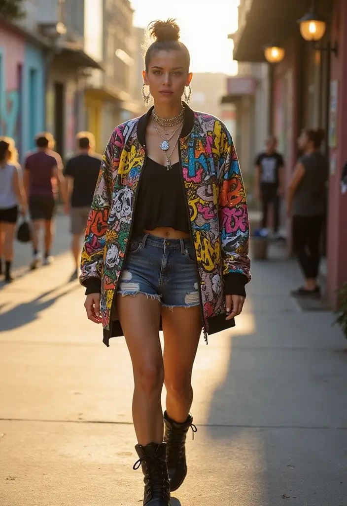 50 Short to Medium Hairstyles for Women That Feel Stylish - 13. Messy Bun with Shaved Sides