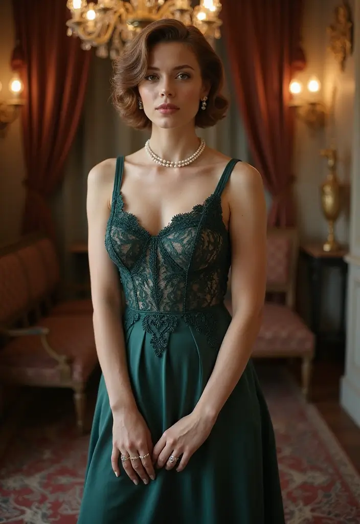 50 Short to Medium Hairstyles for Women That Feel Stylish - 31. Vintage Finger Waves