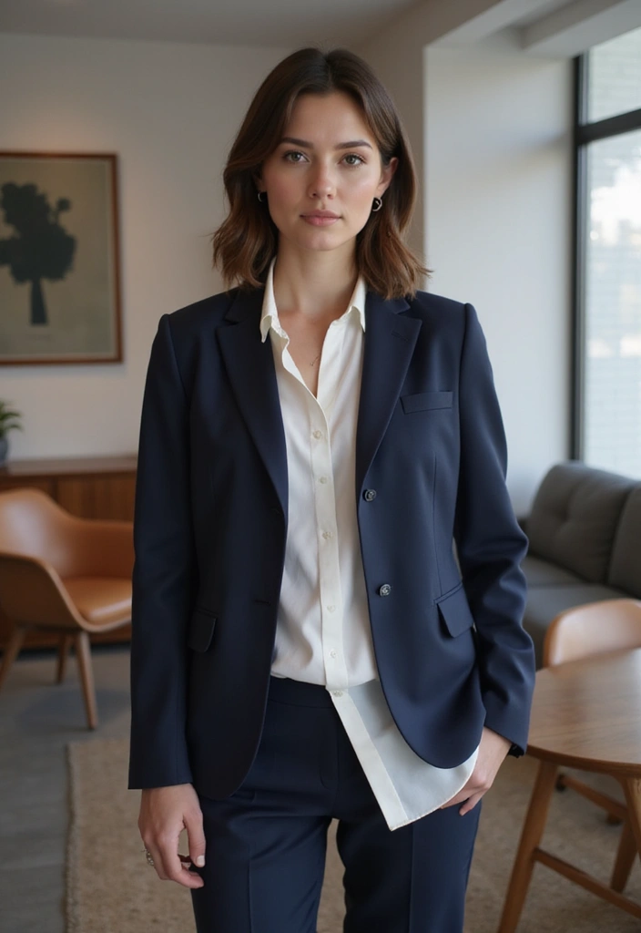 50 Short to Medium Hairstyles for Women That Feel Stylish - 41. Sleek Lob with a Side Part